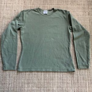 Columbia long sleeve crew neck t-shirt sage green